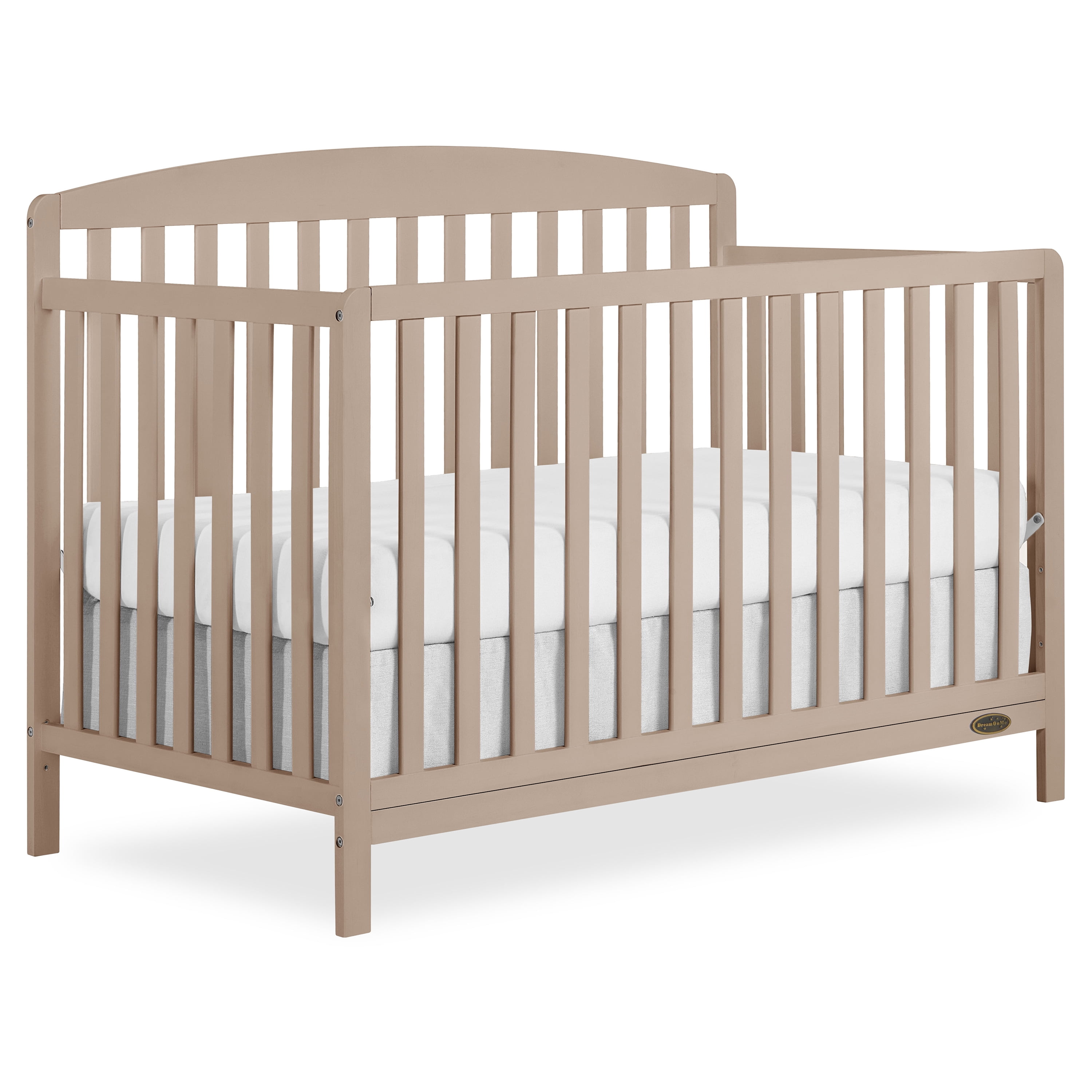 Dream On Me Odelle 5 in 1 Convertible Crib, Almond Butter