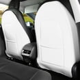 thumbnail image 4 of Car 2 Count Seat Back Protector Kick for Model Y White, 4 of 8