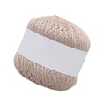 thumbnail image 3 of VONKY Knitting Thread Cotton Crochet Yarn Embroidery Clothes Sweater Tapestry Weave Line DIY Accessory Light Brown, 3 of 9