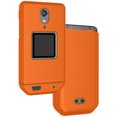 thumbnail image 1 of Case for CAT S22 Flip Phone, Nakedcellphone Slim Hard Shell Protector Cover - Bright Orange, 1 of 7