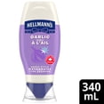 thumbnail image 1 of Hellmann’s Garlic Aioli, Gluten‑Free & Kosher, Squeeze Bottle, 340 ml, 1 of 10