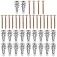 thumbnail image 1 of 20 Sets Self-drilling Drywall Anchor And Screws Set Hollow Wall Anchors With Screws, 1 of 8