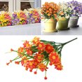 thumbnail image 4 of Baohd 5pcs/set Arrangement de Fleurs Artificielles Réalistes Entretien Bas et 1Set Blanc Réaliste, 4 of 6