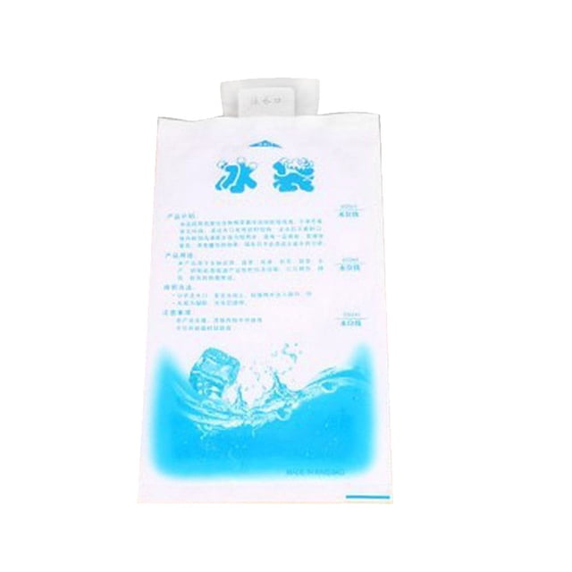 Wisewang 10pcs Cold Water Ice Gel Pack Reusable Long-Lasting Gel Wraps 400ml
