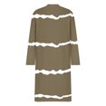 thumbnail image 5 of mtvxesu Robes pour Femmes Grande Taille, Robe Grande Taille pour Femmes à Col Rond, Robes d'Été Décontractées avec Poche, Manches Longues Jusqu'au Genou avec Poches, Robes Mini, 5 of 5