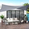 thumbnail image 2 of Outsunny 12 'Sun Shade Carré Voile, 2 of 10