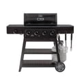 thumbnail image 1 of Charbroil Performance Series Flavormax 4-Burner Gas BBQ Grill Cart with Side Burner, 1 of 9