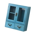 thumbnail image 4 of jifeng Contenant de Bureau Vitrine Mini Boîte de Rangement pour Bijoux pour Maison Commode Chambre Bleu, 4 of 9