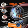 thumbnail image 2 of Car Air Freshener, Astronaut Shape Cute Dog Car Vent Clip Air Freshener, Automotive Outlet Fan Diffuser for Auto Accessories Decor, 2 of 8