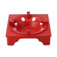 thumbnail image 2 of Mini Réchaud de Camping Brûleur Réchaud de Cuisson Réchaud de Camping Réchaud à Fondue Rouge, 2 of 9