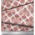 thumbnail image 3 of Soimoi Poly Georgette Fabric Swirls & Paisley Print Fabric by Yard 42 Inch Wide, 3 of 3