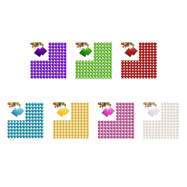 VONKY 100pcs Square Aluminum Foil Wrappers Colorful Package for Sweets Candy Chocolate Lollipops