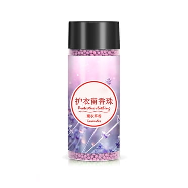 Assouplissant Parfum Perles d'Assouplissant Parfum Fournitures de Lessive Vêtements Perles de Parfum de Lessive Extrait de Plante Naturel Assouplissant Longue Durée Fournitures de Lessive Parfum Lavande