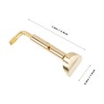 thumbnail image 3 of 2pcs Replacement Violin Chin Rest Screw Metal Violin Chin Rest Fitting Screw, 3 of 8