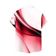 thumbnail image 4 of Styesk T-Shirts pour Hommes Col Rabattu Fluide Léger Manches Courtes Cardigan Boutonné Haut Chemise Manches Courtes Col Rabattu Haut Chemise, 4 of 4