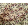 thumbnail image 4 of oneOone Silk Tabby Fabric Leaves & Floral Block Print Fabric By Yard 42 Inch Wide, 4 of 4