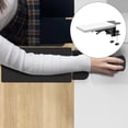thumbnail image 2 of facefd Wood Computer Arm Rest for Desk Folding Computer Desk Extender for Desk White, 2 of 8