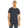thumbnail image 1 of Bella Canvas Mens CVC Jersey Tee, M, Heather Midnight Navy, 1 of 3