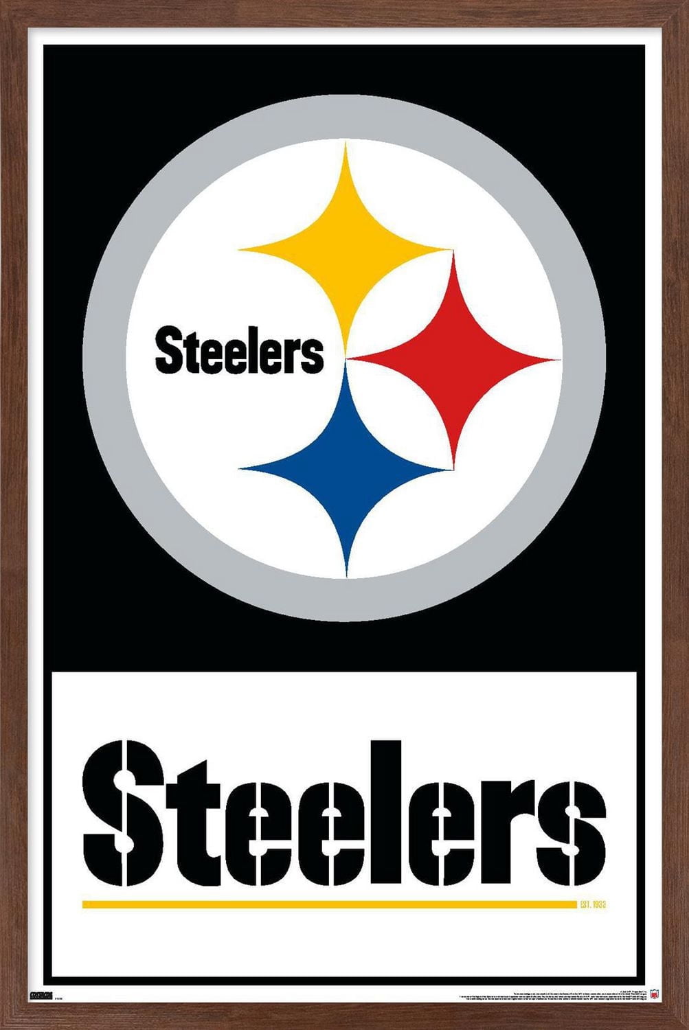 NFL Pittsburgh Steelers - Logo 21 Wall Poster