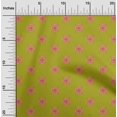 thumbnail image 1 of oneOone Cotton Poplin Fabric Floral Block Print Fabric By Yard 56 Inch Wide, 1 of 4