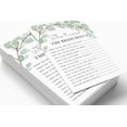 thumbnail image 3 of Inkdotpot 50-PackGreeneryHow Well Do You Know The Bride Bridal Shower Bachelorette PartyGameWho Know The Bride Best ActivityCards, 3 of 7