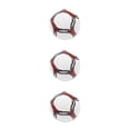 thumbnail image 4 of maskred PVC Durable Soccer Ball Official Size - Wide Range Of Applications Training Wear Resistant Portable Newest Soccer thicked white type 4 3Set, 4 of 6