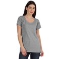 thumbnail image 1 of Inkmeso Inkmeso Womens Scoop-Neck T-shirt Short Sleeve Summer Basic Tee, 1 of 7