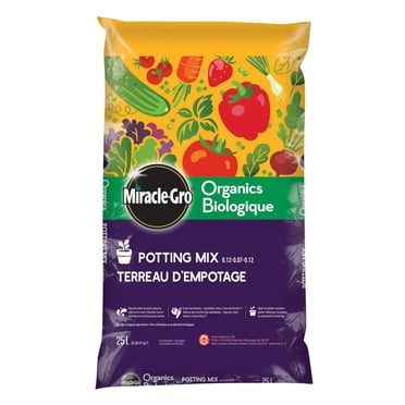 Miracle-Gro Organics Potting Soil Mix 25L