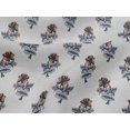 thumbnail image 4 of oneOone Viscose Jersey Fabric Leaves & Floral Block Printed Craft Fabric BTY 60 Inch Wide, 4 of 4