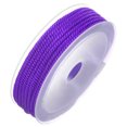 thumbnail image 3 of Unique Bargains Twisted Nylon Twine Thread Beading Cord 3mm 7M/23 Feet Extra Strong Braided Nylon String, Purple, 3 of 6