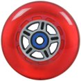 thumbnail image 4 of Replacement Scooter Wheels with Abec 7 Bearings 100mm Red Wheel 2-Pack for Razor, 4 of 5
