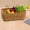 L, variant on Tranfacy Kitchen Decorations,Wicker Basket,Imitation Vines Weaving Storage Basket - Wall Decoration Flower Arrangement Storage Basket - Wall Hanging Basket