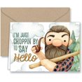 thumbnail image 3 of Lumberjack Merci et Note Générale s & Enveloppes Kraft - Lot de 25, 3 of 5