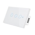 thumbnail image 1 of Wi-Fi Smart Switch Light Switch Voice Control, Remote Control, RF433, Touch Control Compatible with Alexa Google Home Schedule, Timer, Countdown No Neutral & Hub Required, 1 of 8