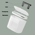 thumbnail image 4 of Wall-Mounted Kitchen Compost Bin with Lid, Compact Food Waste Collector for Countertops, Odor-Proof Design for Home and Office, 4 of 8