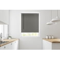 thumbnail image 3 of Cordless Vinyl Window Blinds, Horizontal Mini Slats for Privacy and Light Filtering, Grey, 3 of 4