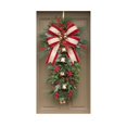 thumbnail image 2 of Christmas Door Cover for Front Door | Holiday Wall Hanging Decoration with Festive Pattern | Polyester Fabric Indoor Outdoor Decoration for Home Door Wall Tablecloth, 2 of 6