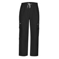 thumbnail image 4 of LSLJS Men Casual Multiple Pockets Outdoor Straight Type Fitness Pants Cargo Pants Trousers, 4 of 6