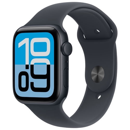 Apple Watch SE 3 GPS 40mm Midnight Aluminum Case with Midnight Sport Band S/M - Open Box