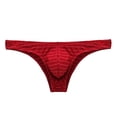 thumbnail image 1 of Culottes pour Hommes Aguichant Culottes Bikini pour Hommes Demi-Hanche Taille Basse Culottes Rayées Colorées, 1 of 9