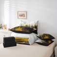 thumbnail image 4 of YST Abstract Graffiti 7-Piece Bedding Set Ombre Gradient Comforter Set, Queen Size, 4 of 4