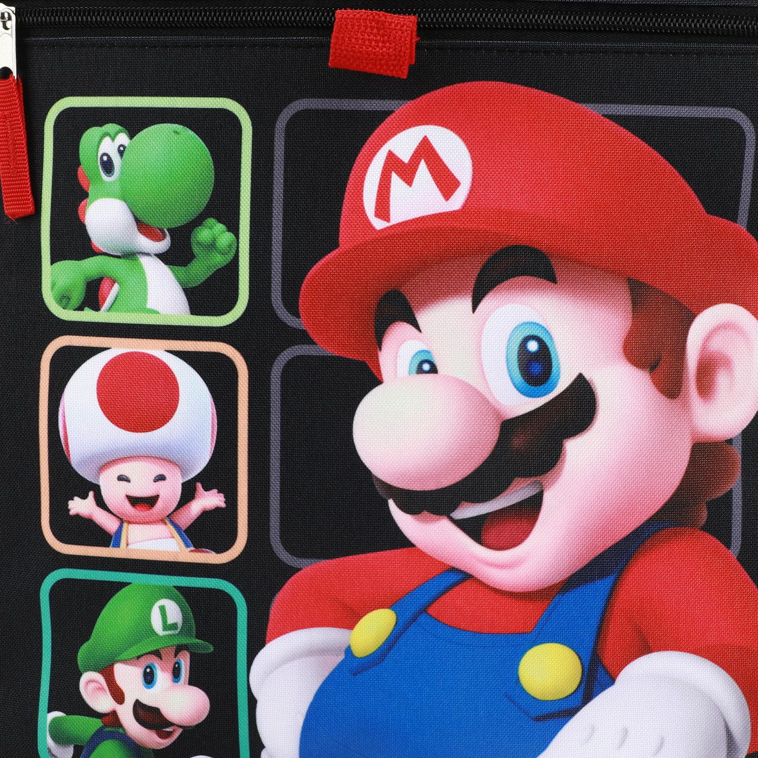 Sous licence Mario 5 pieces. Ensemble sac a dos