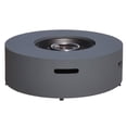 thumbnail image 1 of Concrete Look Aluminum Fire Table, Round, 1 of 9