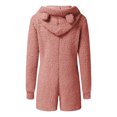 thumbnail image 4 of Combinaison pour Femmes à Manches Longues à Capuche Pyjama Combinaison Décontractée d'Hiver Chaude Combinaison de Nuit Combinaisons d'Automne pour Femmes en Liquidation, 4 of 5