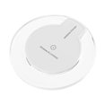 thumbnail image 1 of Wireless Charger for iOS/Android Phones Portable Wireless Charging Pad Flexible Power Supply Triple Protection, White, 1 of 8