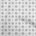 thumbnail image 1 of oneOone Cotton Flex Gray Fabric Asian Block Craft Projects Decor Fabric Printed By The Yard 40 Inch Wide, 1 of 5