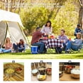 thumbnail image 4 of ORDDIART Ensemble d'Ustensiles de Cuisine de Camping Argenté Poignée Pliable Kit de Cuisson pour la Randonnée 1 Ensemble, 4 of 7