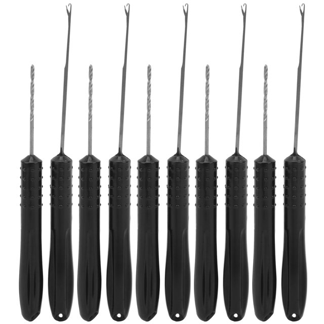 Bait Hook Needle,5 Pack 2Pcs set Fishing Drill Needle Bait Needle Leading Edge Technology