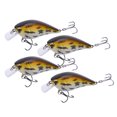 thumbnail image 4 of 4 Pcs Leurre Roche à Manivelle en Plastique Simulé Artificiel pour Minnow Accessoire de Pêche2#, 4 of 14