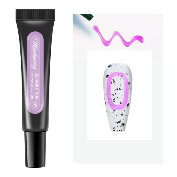 yievot Hose Three-dimensional Nail Polish Gel Candy Jelly Leave-in Gel